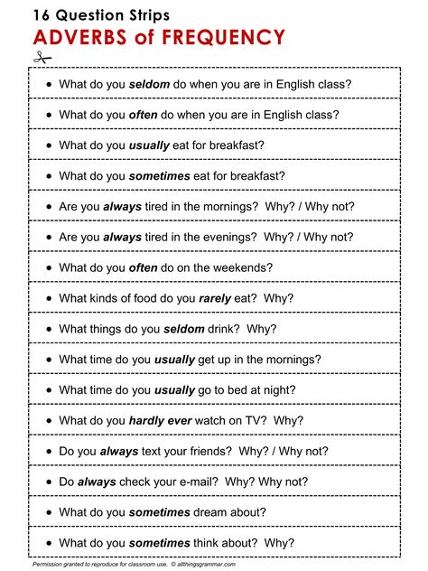 Adverbs Of Frequency Worksheets, Adverb Of Frequency, Grammar Articles, Speaking Activities English, English Grammar Exercises, Basic English Sentences, English Grammar Worksheets, Conversational English, English Vocab