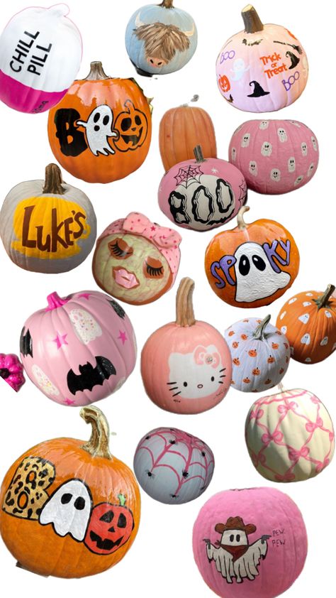 Pumpkin painting Pumpkin Painting Ideas Girly, Pumkin Paintings Idea Cute, Elena Of Avalor Characters, Cute Pumpkin Painting Ideas, Cute Pumpkin Painting, Ideas To Paint, Creative Pumpkin Painting, Pumpkin Painting Ideas, Creative Pumpkins