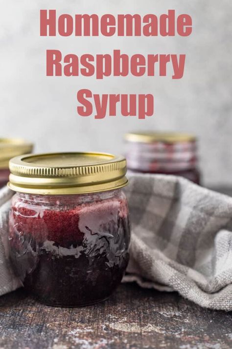 Raspberry Syrup Black Raspberry Syrup Recipe, Canning Raspberry Syrup, Raspberry Pancake Syrup, Black Raspberry Syrup, Raspberry Syrup Recipe Canning, Raspberry Syrup For Pancakes, Raspberry Syrup Recipe, Homemade Raspberry Syrup, Huckleberry Recipes