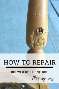 Repair Wood Furniture, Wood Repair, Furniture Fix, Furniture Rehab, Furniture Repair, Diy Home Repair, Furniture Renovation, Design Del Prodotto, Refurbished Furniture