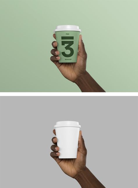 Hand Holding Coffee Cup Mockup — Mr.Mockup| Graphic Design Freebies Hand Holding Coffee Cup, Mockup Graphic Design, Holding Coffee Cup, Cup Photography, Coffee Mockup, Packaging Dielines, Paper Cup Design, Mockup Desk, Graphic Design Freebies