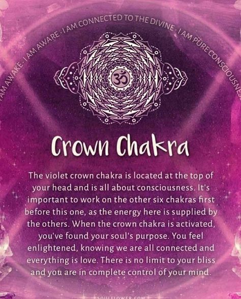 Chakra Healing Meditation, Recovery Inspiration, Healing Meditation, Yoga Quotes, Crown Chakra, Chakra Healing, Chakra, Energy, Crown