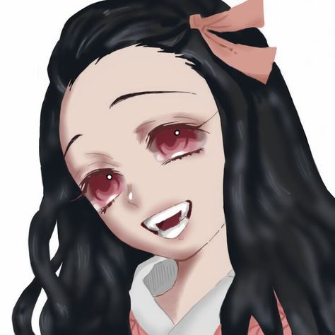 I hate how i did the hair Nezuko Kamado, Hair, Quick Saves, Color