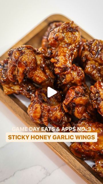 Taneisha Morris on Instagram: "HONEY GARLIC CHICKEN WINGS 🍯🧄 | it’s chicken wings season all day, any day… whether drums or flats… deep fried, oven baked…air fried or grilled they’re always a good idea + it’s all-star weekend!! 🙌🏾🙌🏾 && honey garlic is a classic flavour…you can never go wrong! 📌 SAVE/SHARE & comment “Recipe Please” for the full recipe (link will be sent to via DM) & here’s what you need to make this recipe (screenshot the grocery list) 👇🏾: ✨ Chicken Wings: make sure they are thawed and patted dry for the best crispy texture! ✨ Salt & Pepper: this is all you need — let’s not over complicate things! ✨ Soy Sauce: Use low sodium to better control the saltiness of the sauce. 🍯 Honey: Natural honey for a rich, authentic sweetness! 🧄 Garlic: Adjust the quantity based on Soy Sauce Wings Oven Baked, Chicken Wing Seasoning, Honey Garlic Chicken Wings, Garlic Chicken Wings, Fried Chicken Wings, Honey Garlic Chicken, Honey Garlic, Natural Honey, Garlic Chicken