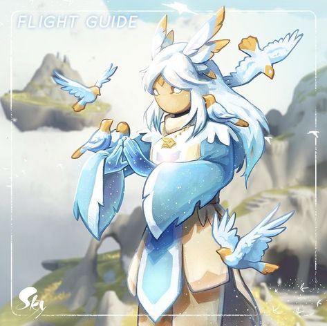 Sky Children Of The Light Hairstyles, Better Vision, Sky Children Of The Light, Sky Games, Light Icon, Sky Artwork, Sky Cotl, Fancy Art, Child Of Light