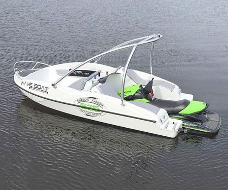 Sealver Jet-ski-Powered Wave Boat Boat Conversion, Water Sports Photography, Jet Ski Fishing, Boating Life, Water Vehicles, Wave Boat, Wakeboard Boats, Jet Skis, Ski Boats