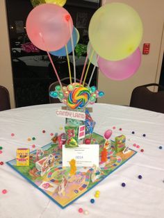 2014 MACR Conference Decor on Pinterest | Candyland, Board Games ... Board Games Party, Game Night Decorations, Candyland Games, Life Board Game, Board Game Themes, Board Game Party, Game Night Parties, Casino Decorations, Games Party