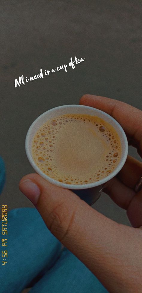 Lovers 😍 of chai ☕.... In India chai is just something else.. Mixed species tea ☕ .. The word chai just mean tea Chai Tea Pics, Coffee Captions Instagram, Photography Environment, Tea Lover Quotes, Tea Wallpaper, Snap Streaks, Best Whatsapp Dp, Best Friend Thoughts, Tea Quotes