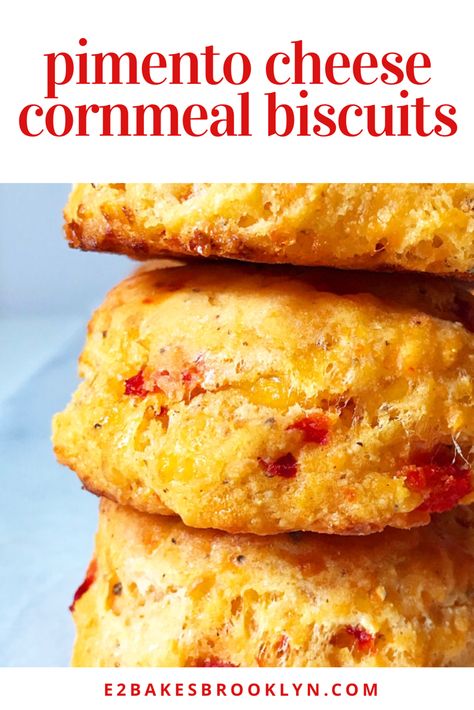 Pimento Cheese Cornbread Muffins, Pimento Cheese Corn Muffins, Pimento Cheese Biscuits Recipe, Pimento Cheese Cornbread, Recipes Using Pimento Cheese, Pimento Cheese Breakfast, Bacon Egg And Cheese Biscuits, Pimento Cheese Biscuits, Cornbread Dishes