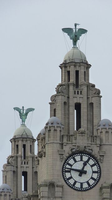 Liver Building, Liverpool Tattoo, Liver Building Liverpool, City Tattoo, Lake District National Park, Liverpool History, Liverpool City, Home Brewing Beer, Industrial Art