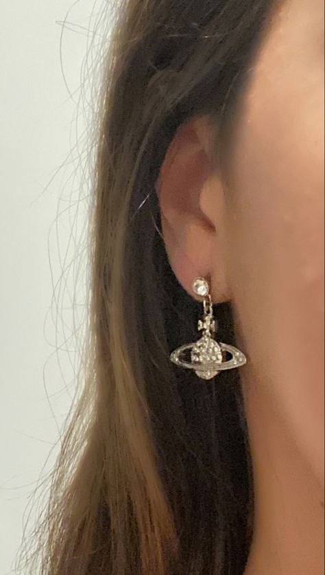 Westwood Earrings, Vivienne Westwood Earrings, Cute Couple Dancing, Bas Relief, Classy Jewelry, Silver Drop Earrings, Piercing Jewelry, Vivienne Westwood, Earrings Gold