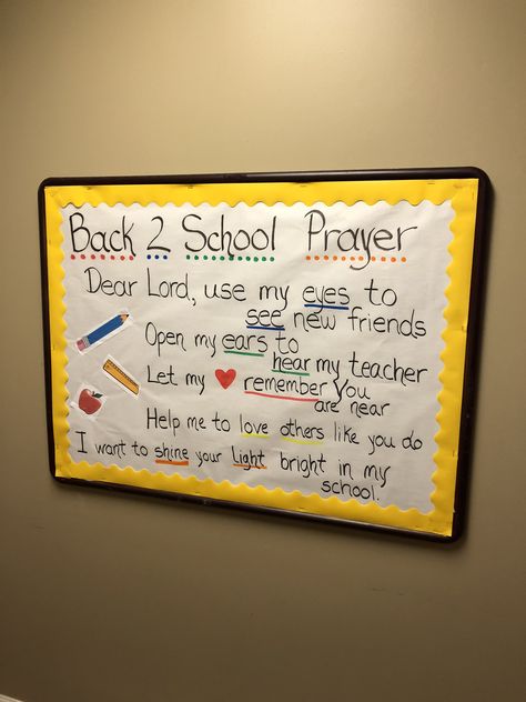 Catholic Preschool Bulletin Boards, Preschool Christian Crafts Ideas, Welcome Back To School Bulletin Boards Catholic, Sunday School New Years Lesson, Religion Bulletin Boards Catholic, Religious Back To School Bulletin Boards, Sunday School For Toddlers, Christian Bulletin Boards Back To School, Prayer Bulletin Board Ideas