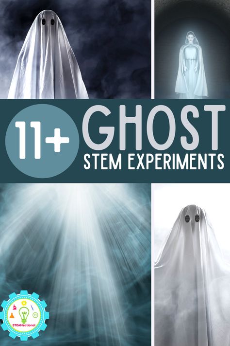 11+ Kid-Friendly Ghost Experiments to Do at Home Experiments To Do At Home, How To Make Ghosts, Brain Issues, Science Electricity, Floating Ghosts, Halloween Stem, Stem Experiments, Engineering Challenge, Kid Experiments