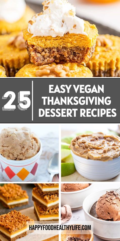 Discover mouthwatering vegan desserts perfect for your Thanksgiving feast! Indulge in scrumptious plant-based treats that are both wholesome and delicious. From easy recipes to fun desserts, these vegan holiday sweets will surely impress your guests. Whether you're looking for quick and easy options or simple yet delightful creations, we've got you covered.  | Best Thanksgiving Desserts | Vegan Holiday Desserts | Easy Thanksgiving Recipes Desserts | Easy Vegan Thanksgiving Dessert, Thanksgiving Desserts Vegan, Easy Thanksgiving Recipes Desserts, Thanksgiving Recipes Desserts, Holiday Desserts Easy, Vegan Thanksgiving Desserts, Best Thanksgiving Desserts, Vegan Holiday Desserts, Vegan Sweet Potato Pie