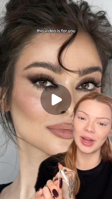 Mirta Miler on Instagram: "makeup for brown eyes 🧚🏻‍♀️ #browneyes #browneyesmakeup #howtomakeup" Casual Formal Makeup, How To Make Brown Eyes Look Lighter, Formal Eye Makeup Brown Eyes, Natural Makeup For Brunettes, Makeup With Brown Dress, Soft Eye Makeup Look, Natural Brown Eye Makeup, Espresso Makeup Look, Easy Brown Eye Makeup