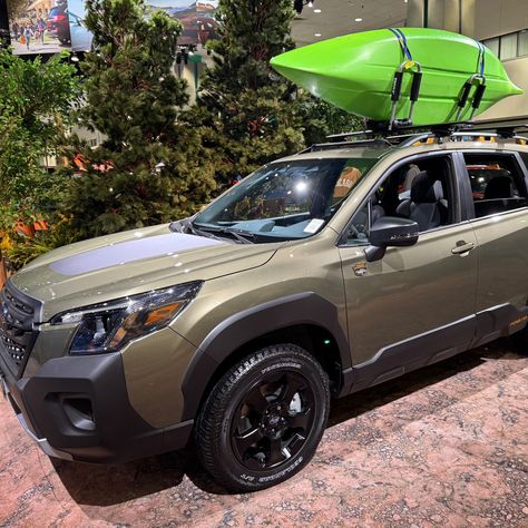 Subaru brought the wilderness to the 2024 LA Auto Show with their rugged yet stylish vehicles. Outbacks, Foresters, Crosstreks--these aren't your grandparent's wagons! Adventure-ready and built to impress! #LAAutoShow #Subaru #Outback #Forester #Crosstrek #SubaruWilderness #AdventureReady #RuggedStyle #CarShow #SubaruLife #overlanding #overland Rugged Style, Subaru Outback, The Wilderness, Out Back, Wagons, Car Show, Subaru, Bring It On, Vehicles