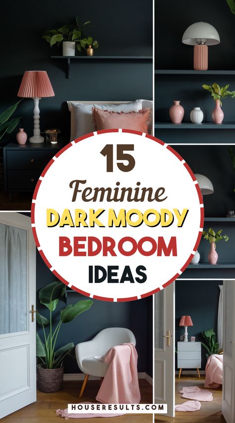 Embrace the allure of dark moody decor in your bedroom. With rich hues and stylish furnishings, you can craft a serene retreat. Find inspiration in our latest article for unique ideas that bring warmth and personality. 🌙 Save this pin for your next bedroom makeover! Bedroom Budget Ideas, Moody Teen Girl Bedroom, Moody Guest Room, Dark Scandinavian Bedroom, Bedroom Ideas Women, Dark Moody Decor, Moody Bedroom Design, Moody Bedroom Decor, Dusky Pink Bedroom