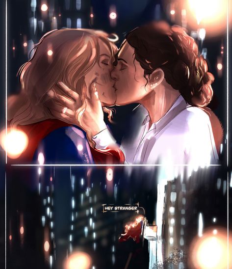 Supercorp FanArt Collection Supercorp Fanart, Kiss Meme, Feeling Deeply, Superhero Tv Series, Kara Danvers Supergirl, Supergirl Comic, Woman Loving Woman, Lena Luthor, Lesbian Art