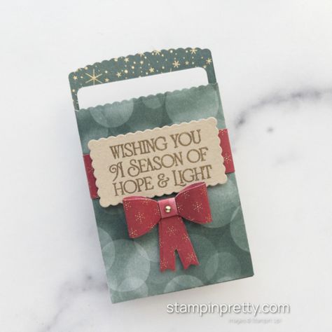 Mini Pocket Envelope Dies, Mini Pocket Envelope, Holiday Gift Card Holders, Simple Holiday Gifts, Mary Fish, Gift Cards Money, Stampin Pretty, Christmas Gift Card Holders, Pocket Envelopes