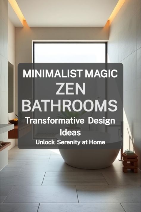 Zen bathroom design Zen Bathroom Decor Ideas, Zen Spa Bathroom Ideas, Japanese Zen Interior, Japanese Bathroom Ideas, Zen Bathroom Ideas, Zen Bathrooms, Zen Interior Design, Modern Zen Bathroom, Japanese Bathroom Design