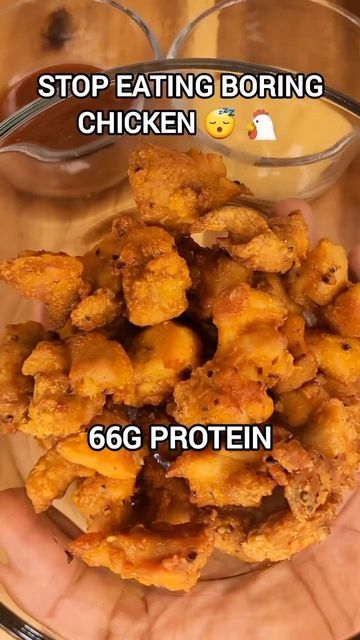 Gymrat Recipes, Low Calorie Popcorn, Chicken Nugget Recipes, Popcorn Chicken, Delicious Snacks, All Recipes, Air Fryer Recipes Healthy, No Calorie Foods, Chicken Wing Recipes