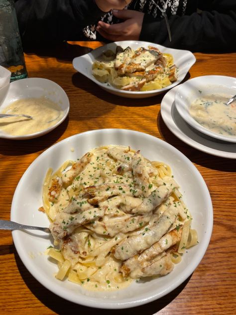 #olivegarden #alfredo #chicken #chickenalfredopasta #pasta #fettuccine #dinner #lunch Pasta Fettuccine, Alfredo Chicken, Mexican Food Dishes, Chicken Fettuccine Alfredo, Girly Coquette, Chicken Alfredo Recipes, Soul Food Dinner, Healthy Food Dishes, Food Babe