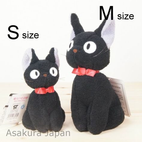 Studio Ghibli Kki's delivery service Jiji Plush doll M size Jiji Plush, Apartment Things, Delivery Service, Plush Dolls, Studio Ghibli, Ebay Store, Apartment, Japan, Dolls