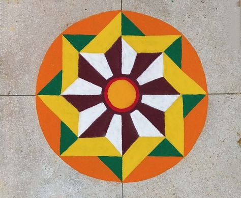 50+ Best Free Hand Simple Rangoli Designs for Diwali 3d Effect Rangoli, Rangoli Designs Geometrical, Round Rangoli Design Simple, Rangoli Designs 3d, 3d Rangoli Designs Diwali, 3d Rangoli Designs Creativity, Round Rangoli Design Diwali, Geometric Rangoli Designs, 3d Rangoli Designs