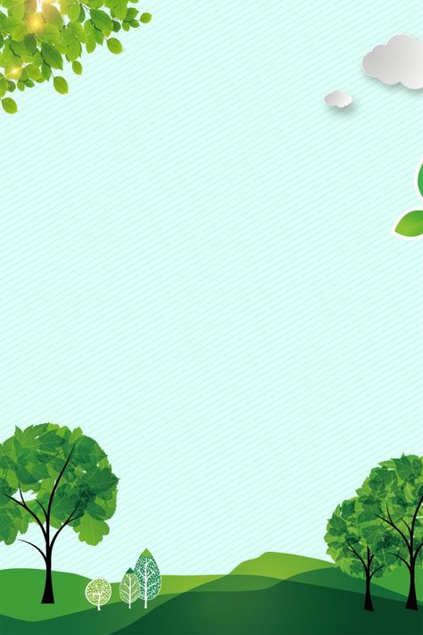 literary,plant,trees,simple,green,concise,refreshing Plants Background Wallpapers, Nature Border Design, Trees Background, Trees Wallpaper, Facebook Post Design, Artsy Background, Colorful Borders Design, Frame Border Design, Planets Wallpaper