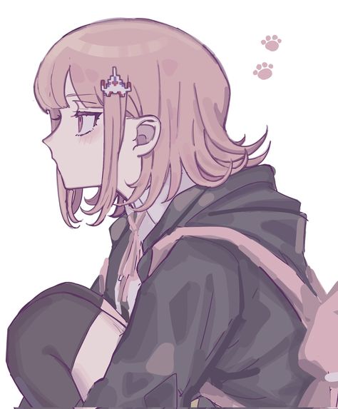 Chiaki Pfp, Chiaki Nanami, An Anime, Pink Hair, Anime Character, On Twitter, Twitter, Anime, Hair