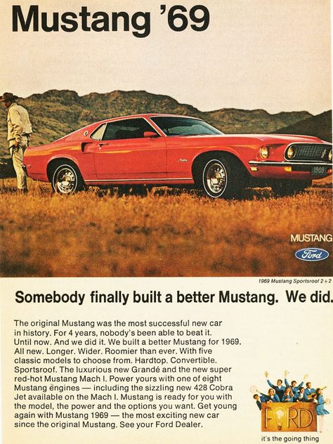 1969 car advertisement | 1969 ford ltd coupe promo picture 1969 ford ltd coupe promotional ... Mustang Car, Vintage Mustang, 1969 Ford Mustang, Automobile Advertising, Classic Mustang, Vintage Lifestyle, Mustang Fastback, Ford Classic Cars, Ford Mustang Shelby