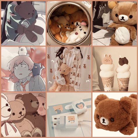 Bearcore Aesthetic, Bear Moodboard, F2u Moodboards, Make Your Own Character, Adopt Idea, Moodboard Inspiration, Aesthetic Names, Palette Design, Character Aesthetics