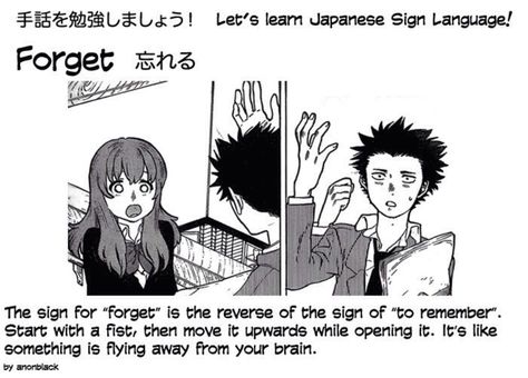 Sign: Forget Japanese Sign Language, Japanese Conversation, Learn Japan, British Sign Language, Learn Japanese Words, Sign Language Words, American Sign Language, A Silent Voice, Japanese Language