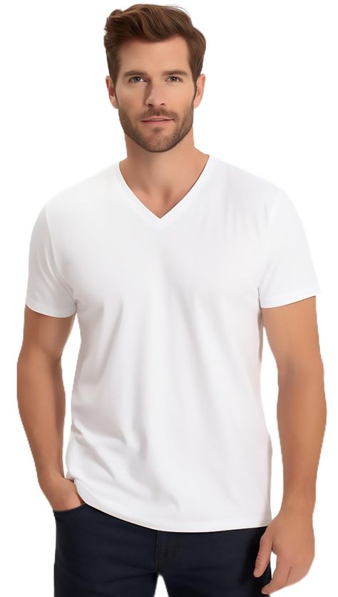 PRICES MAY VARY. 【V Neck Tshirts 】：cotton blend soft, comfy, breathable, stretchy, and easy to wear. The casual slim short-sleeved ones are suitable for all seasons. You can wear them solo at home or match with jeans, jackets, coats, etc. for occasions like parties festivals work sports travel. They're classic and stylish, with colors that never go out of style. A good choice for your wardrobe. 【V Neck T shirt Design】: Unique V-neck design makes Vneck Tee stand out, shows clean and neat style, h V Neck T Shirt Men, Slim Shorts, Sports Travel, Neat Style, T Shirt Men, Shirt Men, V Neck Tee, Neck Designs, Shirt Design