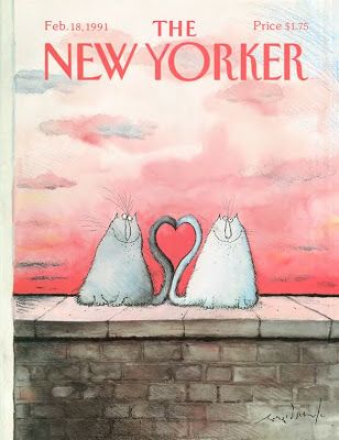 The New Yorker Cover - February 18, 1991  By: Ronald Searle The New Yorker Prints, Satire Cartoons, The New Yorker Poster, New Yorker Poster, New Yorker Cover, Magazine Content, Ronald Searle, Saul Steinberg, The New Yorker Magazine