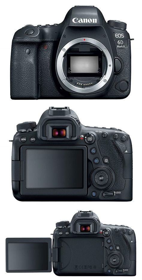 Canon EOS 6D Mark II DSLR Full-Frame Camera 26.2 Megapixel #canon #6dii #fullframe #35mm #dslr #mirrorless #dslrshooter #videoshooter #camera #photographer Canon Eos 6d Mark Ii, Full Frame Camera, Brand Model, Canon Camera, Mirrorless Camera, Full Frame, Canon Eos, Eos, Digital Camera