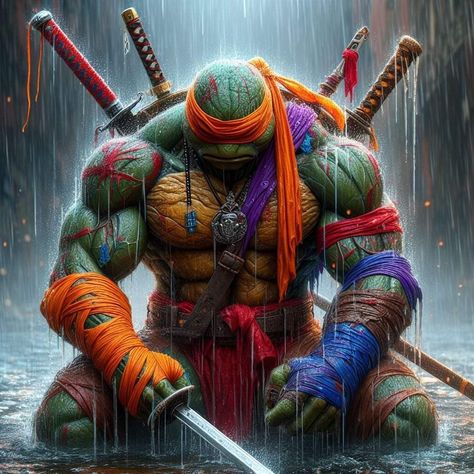 Teenage Mutant, Turtles