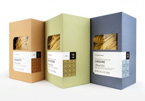 best food packaging designs for inspiration Packaging Box Design, Pasta Box, Pavement Design, Packaging Design Trends, Pantry Essentials, Unique Packaging, Communication Art, Food Packaging Design, Packaged Food