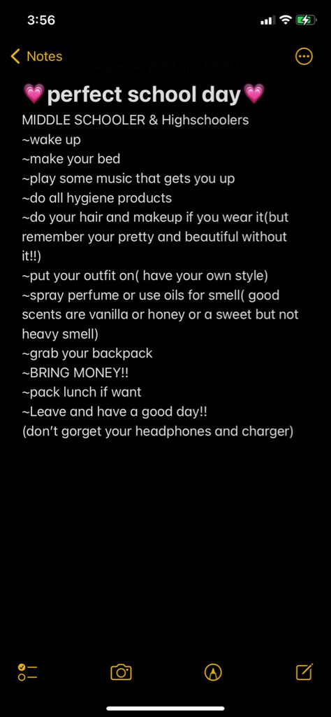 How To Smell Good All Day At School, Smell Good All Day, How To Smell Good, To Smell Good, School Prep, Social Life Hacks, Purse Essentials, Beauty Routine Tips, Routine Tips