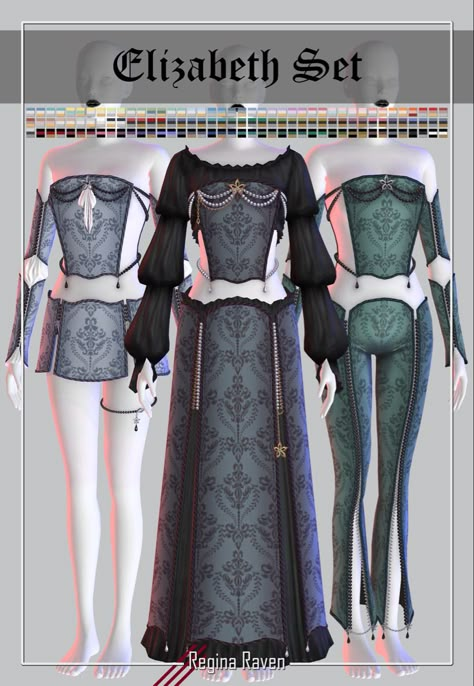 Sims 4 Corset, Sims 4 Cc Goth, Sims Medieval, Medieval Clothes, The Sims 4 Packs, Tumblr Sims 4, Sims 4 Cc Folder, Sims 4 Gameplay, Sims 4 Dresses