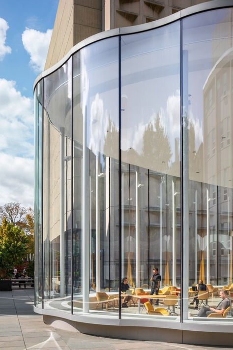 Innovative Thinking, Building Envelope, Glass Pavilion, Brutalist Buildings, Glass Building, Steel Columns, Glass Walls, Yale University, Glass Facades