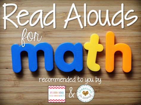 read aloud, math, picture books, 1st grade, first grade, second grade, 2nd grade, primary Homeschool Manipulatives, Math Read Alouds, Math Picture Books, Math Exit Tickets, Math Centres, Planning School, Grade Three, Teaching Elementary School, Math 5