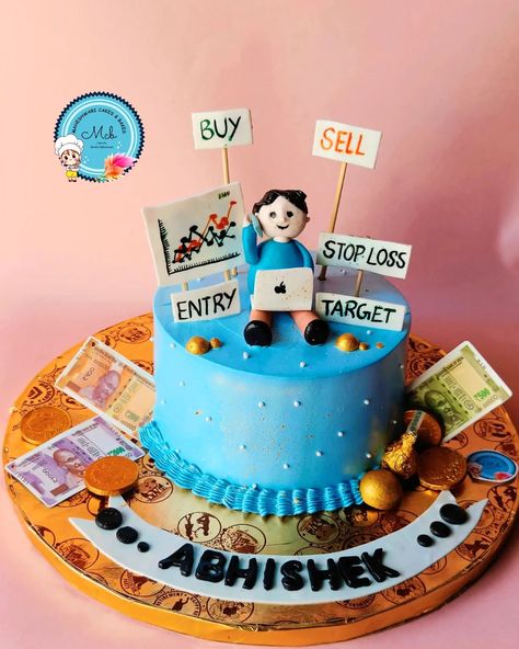 ✨Celebrating the highs and lows of the market with a sweet twist! 📈🍰 This share market themed cake is a delicious reminder of the exciting world of investments. 🎂Dig in and let your taste buds soar! 🚀💰 Get your cakes customised with us for your loved ones 🫂 DM us for orders and details ✨ 📞Wats app or DM 7240416440 💯 Egg free No added preservatives 🚚 Delivery by ola uber Due to prior commitments and intricate designing , please book your order at least 3-4 days prior 👍😇 #SweetStocks #Ca... Share Market Theme Cake, Share Market, Egg Free, Themed Cakes, Taste Buds, Cake Designs, Egg, Twist, Cake