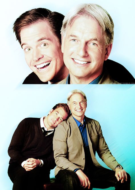 Michael Weatherly and Mark Harmon Ncis Funny, Jethro Gibbs, Ncis Gibbs Rules, Gibbs Ncis, Ncis Cast, Leroy Jethro Gibbs, Ncis New, Michael Weatherly, Mark Harmon