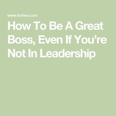 How To Be A Great Boss, Even If You’re Not In Leadership A Good Boss Quotes Leadership, How To Be A Good Boss Leadership, Difference Between A Boss And A Leader, Best Books For Leadership, Books On Leadership, Motivation Theory, Intrinsic Motivation, Motivation Goals, Worst Case Scenario