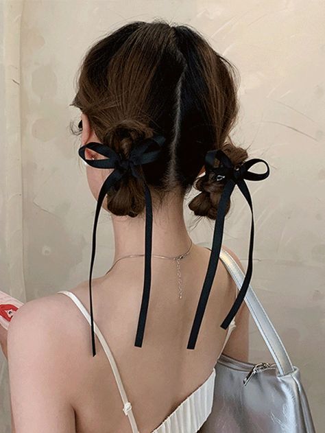 Holiday Hair Accessories, Perfect Gift For Girlfriend, Bow Women, Ribbon Headbands, Ribbon Hairstyle, Hair Accessories Set, Ballet Fashion, Hair Accessories Clips, Holiday Hairstyles