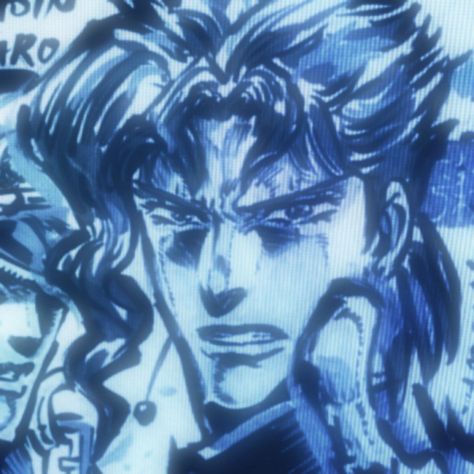 Jojo's Bizarre Adventure Pfps, Jojo Bizarre Adventure Pfp, Kakyoin Manga, High Quality Jjba Pfps, Kakyoin Pfp, Jjba Kars Pfp, Jjba Icons Aesthetic, Kakyoin Noriaki Icon, Blue Jjba Icons