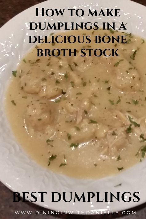 Thanksgiving Turkey Recipes Easy, Turkey Stock Recipe, Turkey Recipes Easy, Turkey And Dumplings, Thanksgiving Turkey Recipes, Chicken Dumplings Recipe, Dinner Easy Recipes, Best Dumplings, How To Make Dumplings