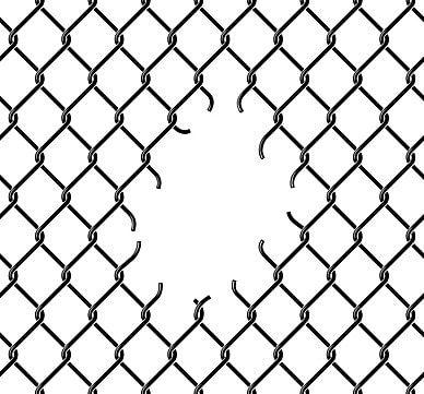 Chain Fence, Fence Mesh, Game Background Design, Cage Tattoos, Chain Tattoo, Barbed Wire Fencing, Evil Tattoo, Gangsta Tattoos, Wire Netting