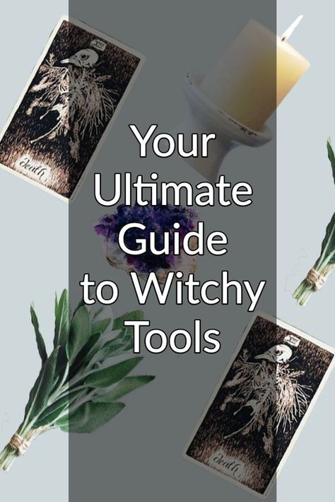 Your Ultimate Guide to Modern Witchcraft Tools: How to Use Them and More | Horoscope.com Herbs Candles, Candles Magic, Witchcraft Tools, Modern Witchcraft, Potions Recipes, Witch Tools, Witch Stuff, Magic Spell Book, Tea Reading